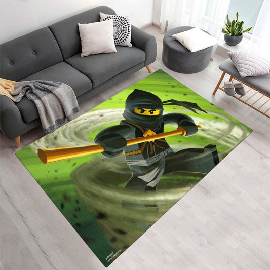 Ninjago Alle Charaktere Kampf 1009 Teppich - TOK