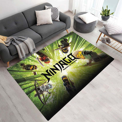 Ninjago Alle Charaktere Kampf 1012 Teppich - TOK