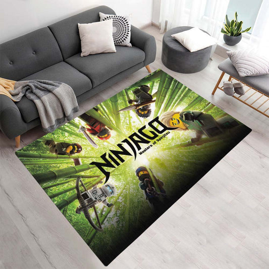 Ninjago Alle Charaktere Kampf 1012 Teppich - TOK