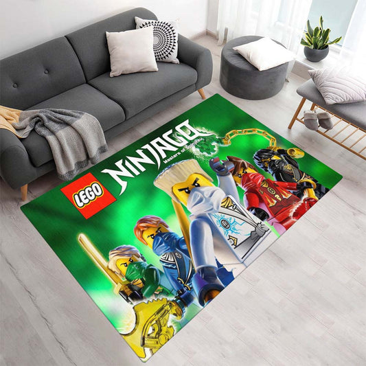 Ninjago Alle Charaktere Kampf 1013 Teppich - TOK
