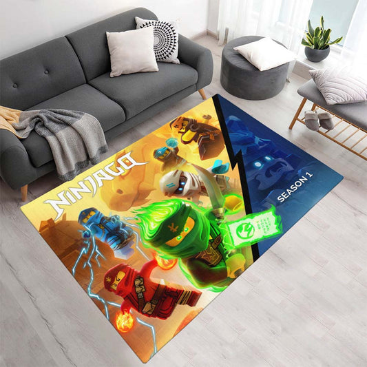 Ninjago Staffel 1 Alle Charaktere 101 Teppich - TOK