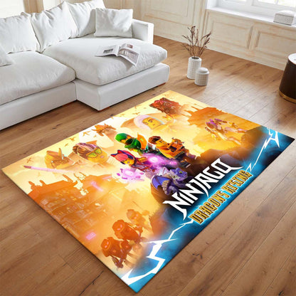 Ninjago Drachen Erwachen Alle Charaktere 102 Teppich - TOK 2