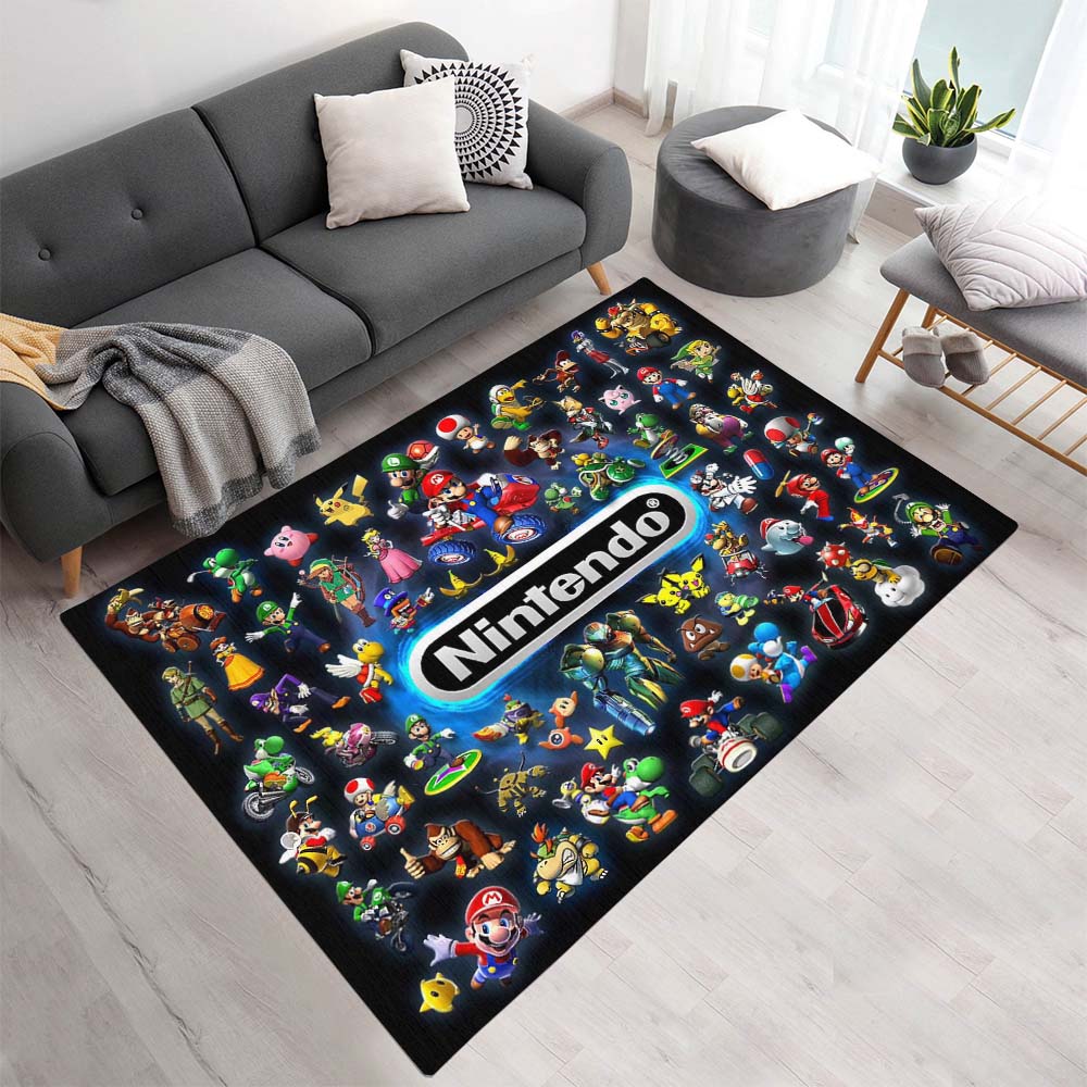 Nintendo – Charaktere im Spiel Teppich - TOK
