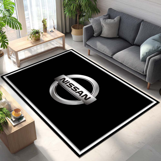 Nissan Car Teppich - Teppich mit Automotiv-Motiv