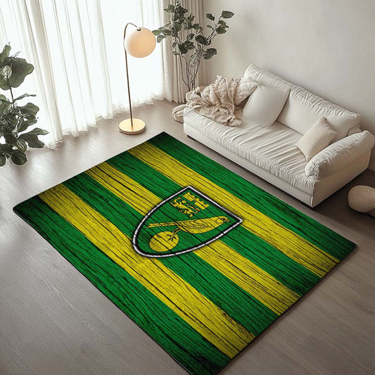 Norwich City FC EFL Championship Wooden Teppich