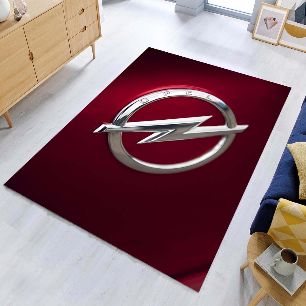 Opel Red Style Teppich - Teppich mit Automotiv-Motiv