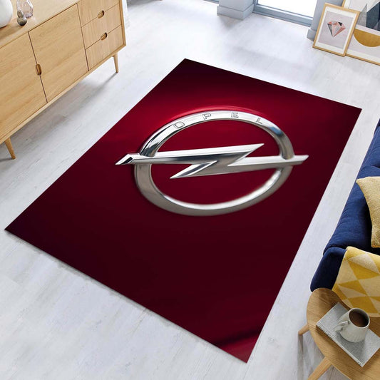 Opel Red Style Teppich - Teppich mit Automotiv-Motiv