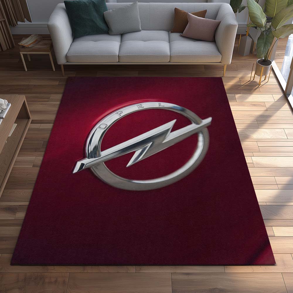 Opel Red Style Teppich - Teppich mit Automotiv-Motiv-2