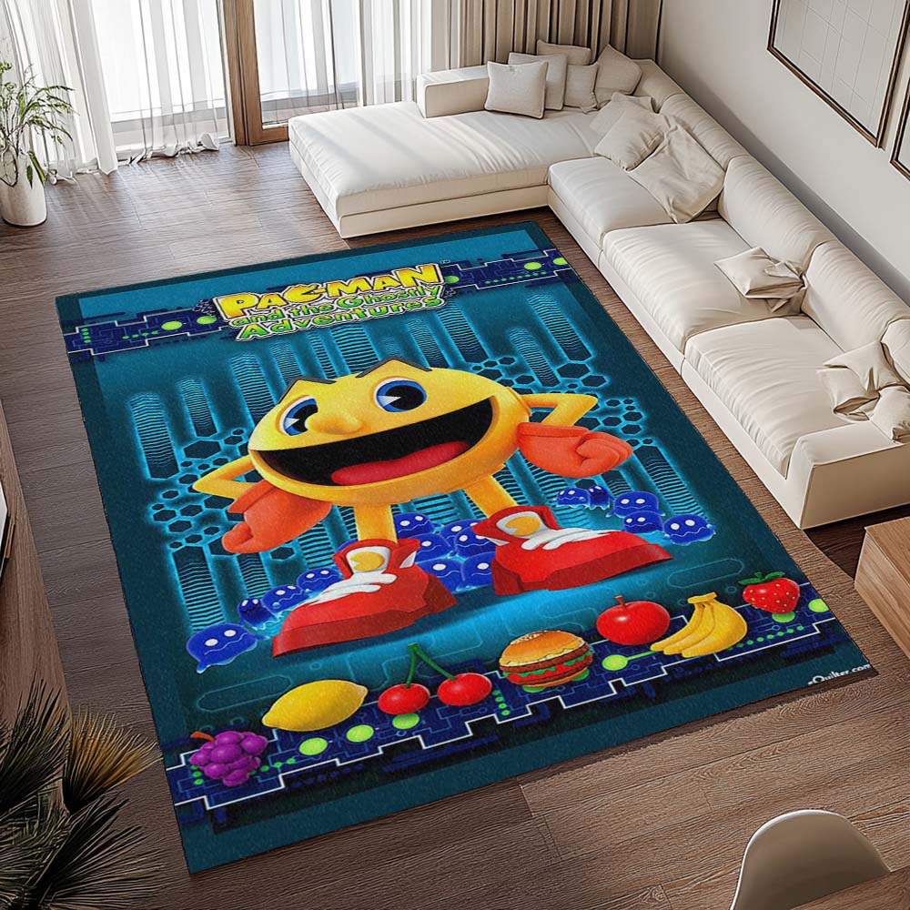 Pac-Man und Power-Pellets Frucht Geister Teppich - TOK 2