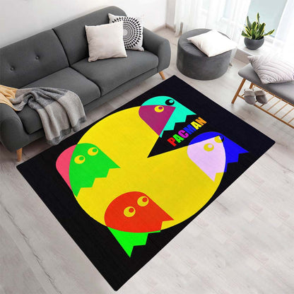 Pac-Man frisst Geister Bunt Teppich - TOK
