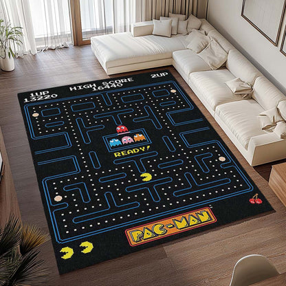 Pac-Man Spiel Highscore Nach oben Bildschirm Bereit Teppich - TOK 2