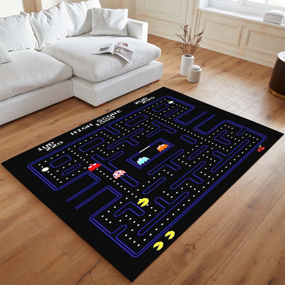Pac-Man Spielzimmer Spielteppich Teppich - TOK 2