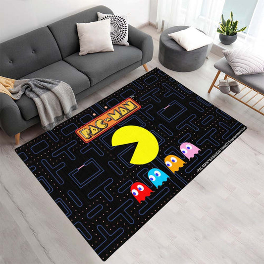 Pac-Man spielt mit Geistern Teppich - TOK