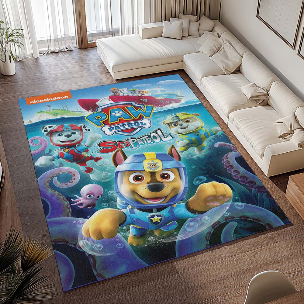 Paw Patrol – Alle Charaktere unter dem Meer Teppich - TOK 2