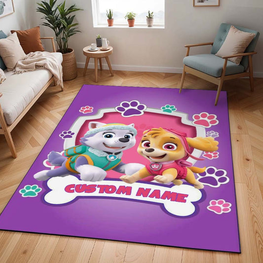 Paw Patrol – Everest und Skye – Benutzerdefiniert Teppich - TOK