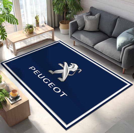 Peugeot Car Teppich - Teppich mit Automotiv-Motiv
