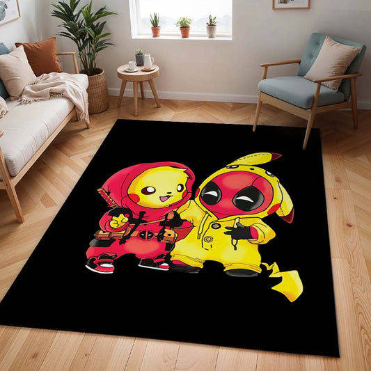 Pikachu und Deadpool Teppich - TOK