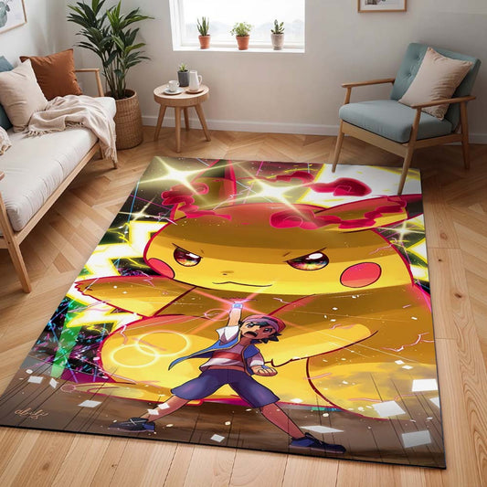 Pikachu Detektiv 3 Teppich - TOK