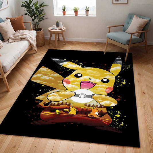 Pikachu – Elektro-Entwicklung – Gemälde Teppich - TOK