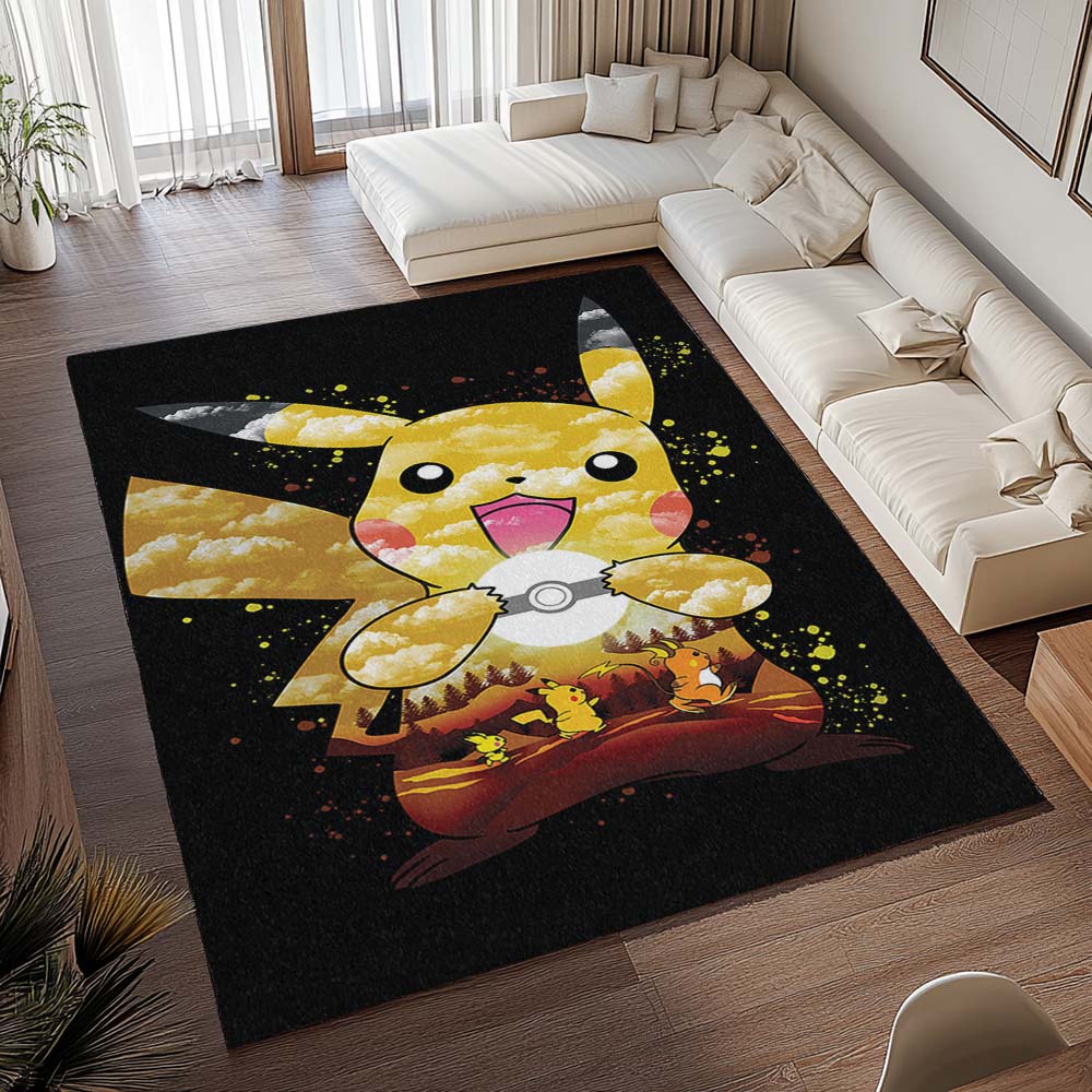 Pikachu – Elektro-Entwicklung – Gemälde Teppich - TOK 2