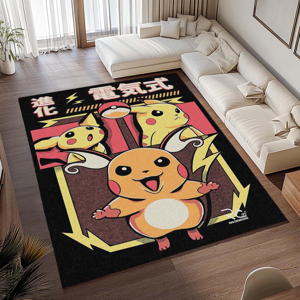 Pikachu – Elektro-Entwicklung Teppich - TOK 2