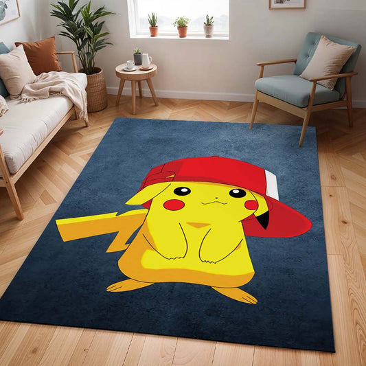 Pikachu mit Mütze süß Teppich - TOK
