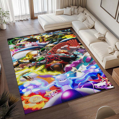 Pokémon Alle Charaktere 1 Teppich - TOK 2