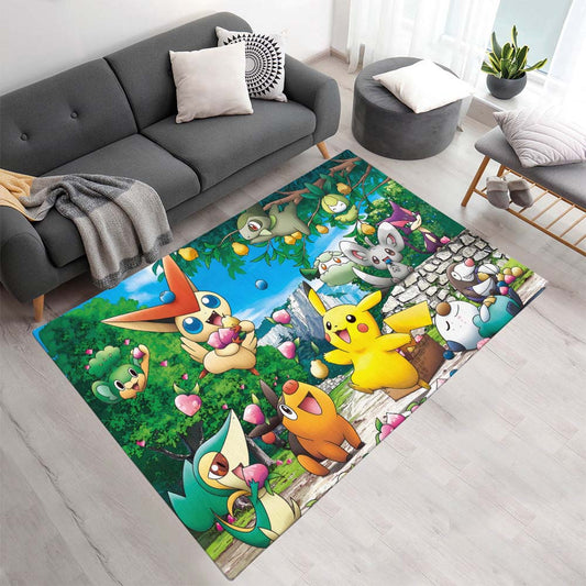 Pokémon Alle Charaktere 2 Teppich - TOK