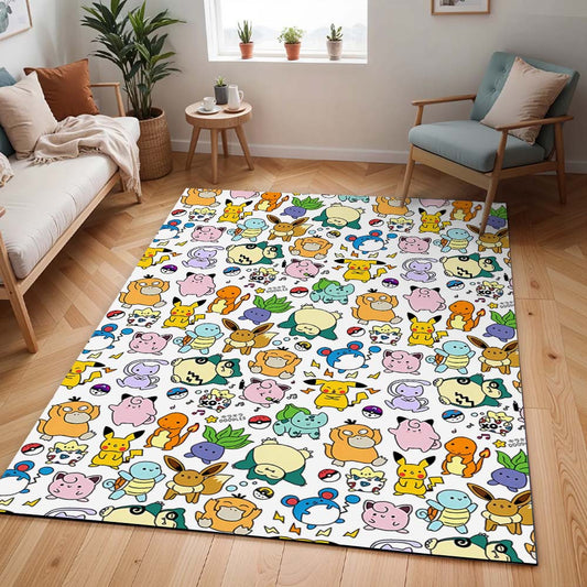 Pokémon Alle Charaktere 5 Teppich - TOK