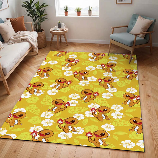 Pokémon Glumanda  - Pokemon Charmander 2 Teppich - TOK