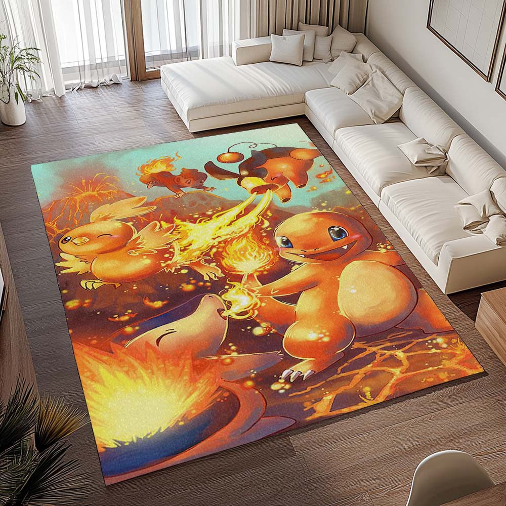 Pokémon Glumanda - Pokemon Charmander Teppich - TOK 2