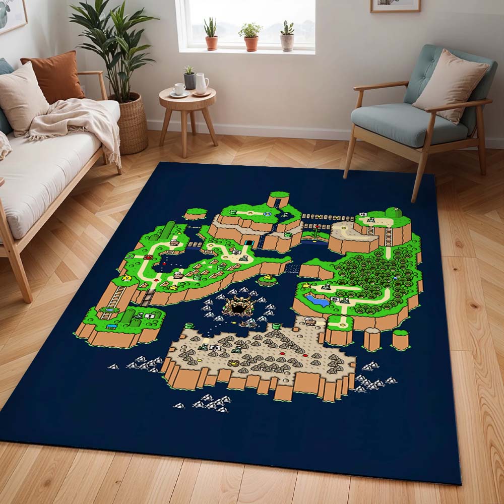 Pokémon Karte - Pokemon Map Teppich - TOK