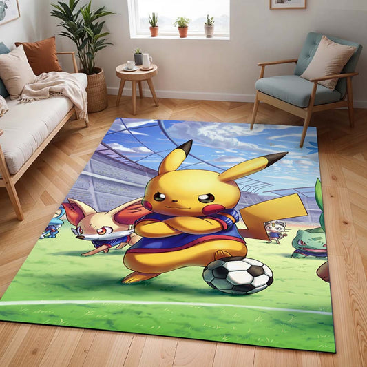 Pokémon Pikachu Fußball Teppich - TOK
