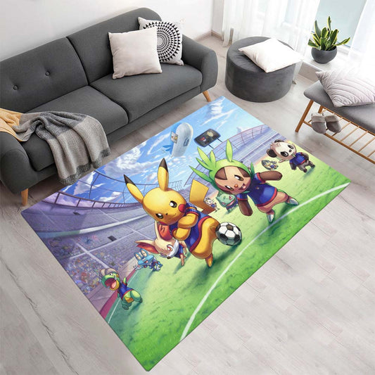 Pokémon Pikachu Fußball 2 Teppich - TOK