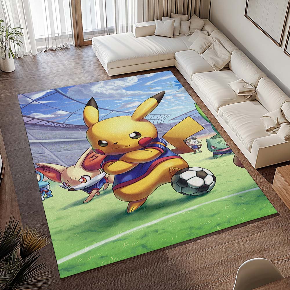 Pokémon Pikachu Fußball Teppich - TOK 2