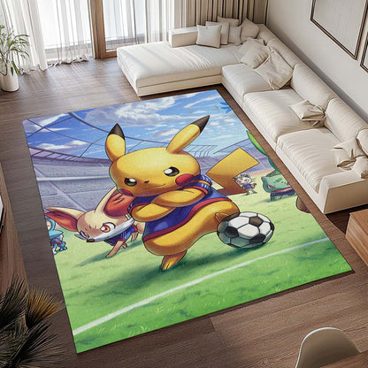 Pokémon Pikachu Fußball Teppich - TOK 2