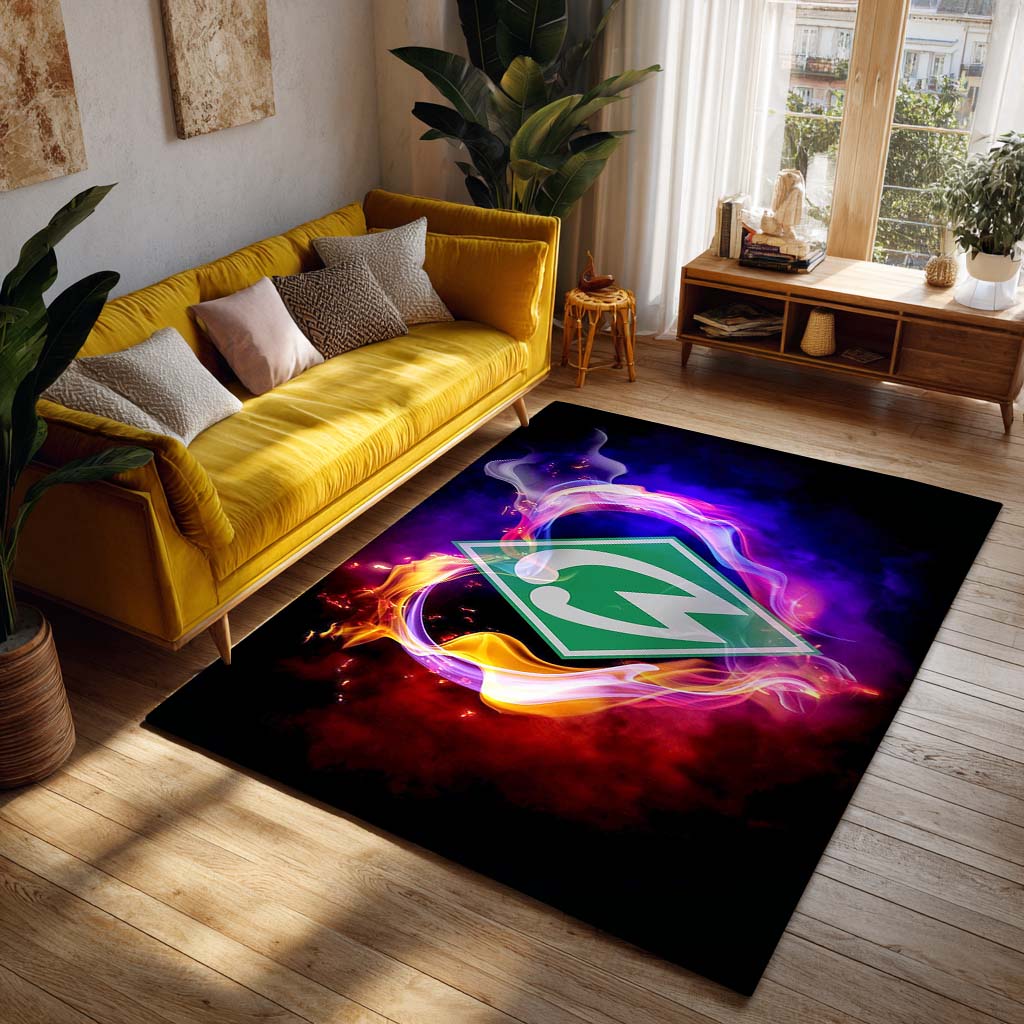 SV Werder Bremen - Werder Bremen Teppich 04 - Teppich für Fans 2