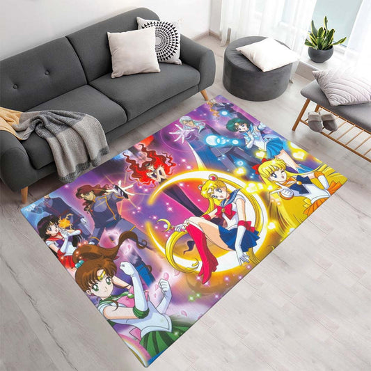 Sailor Moon – Bunny Tsukino und Freunde 4 Teppich - TOK