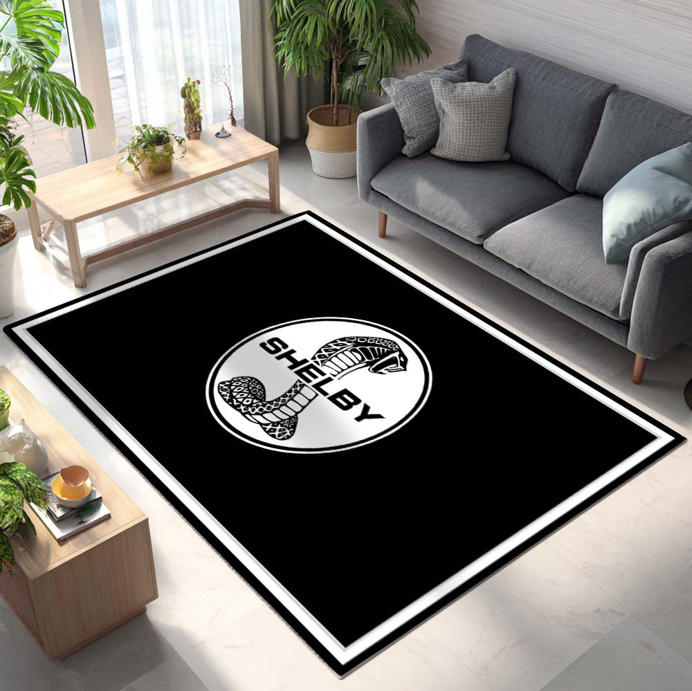 Shelby Car Teppich - Teppich mit Automotiv-Motiv