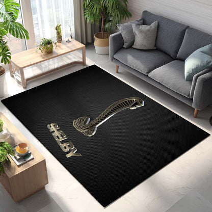 Shelby Metal Style Teppich - Teppich mit Automotiv-Motiv