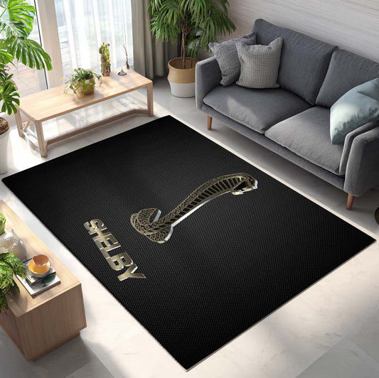 Shelby Metal Style Teppich - Teppich mit Automotiv-Motiv