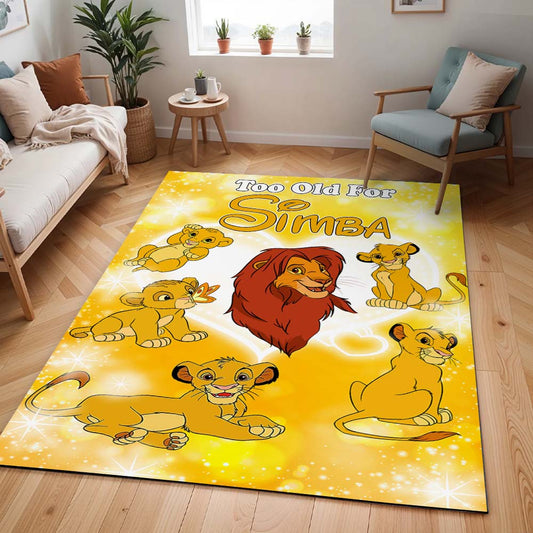 Simba – Der König der Löwen – Zu alt für Simba Teppich - TOK