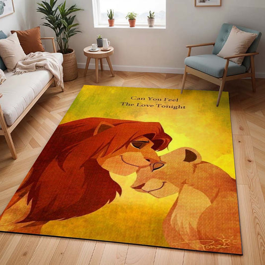 Simba und Mufasa – Der König der Löwen Teppich - TOK