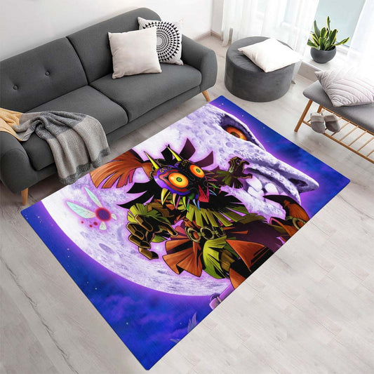Schädelkind Majoras Maske Die Legende von Zelda Charakter 3 Teppich - TOK