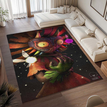 Schädelkind Majoras Maske Die Legende von Zelda Charakter Teppich - TOK 2
