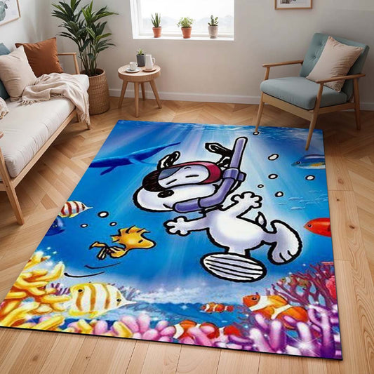 Snoopy – Beagle aus der Tiefe Teppich - TOK