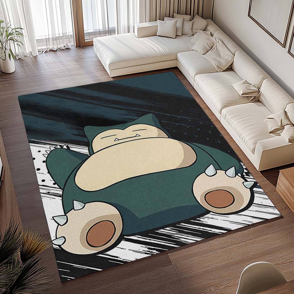 Relaxo Pokémon  - Snorlax Pokemon 2 Teppich - TOK 2