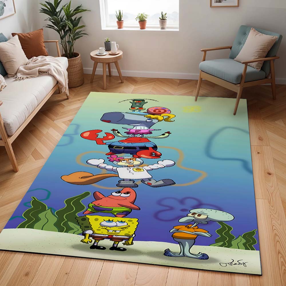 SpongeBob Schwammkopf – Charaktere 12 Teppich - TOK