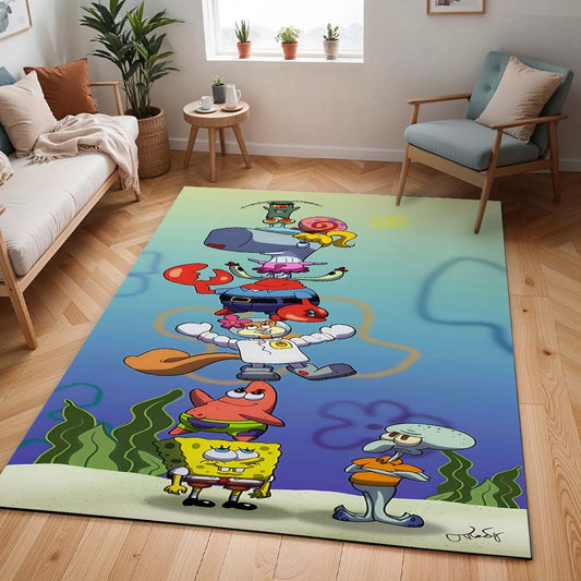 SpongeBob Schwammkopf – Charaktere 12 Teppich - TOK