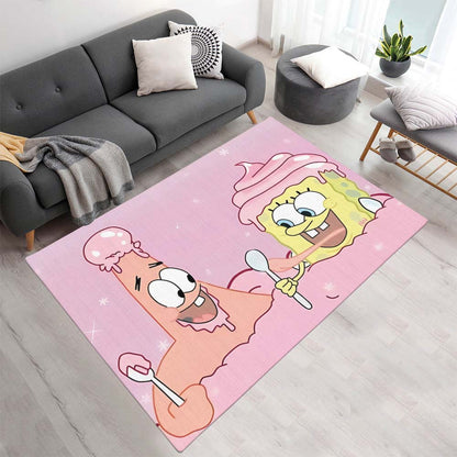 SpongeBob und Patrick Star – SpongeBob Schwammkopf 2 Teppich - TOK